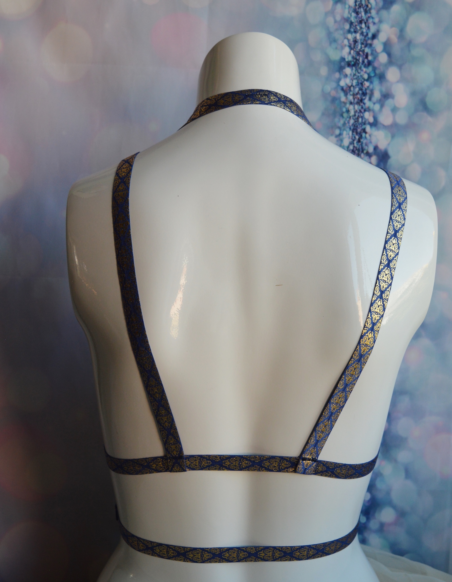 MtO - Women body harness open bra - Gothiss - harness lingerie erotic bondage sexy by Nekollars - Image 7