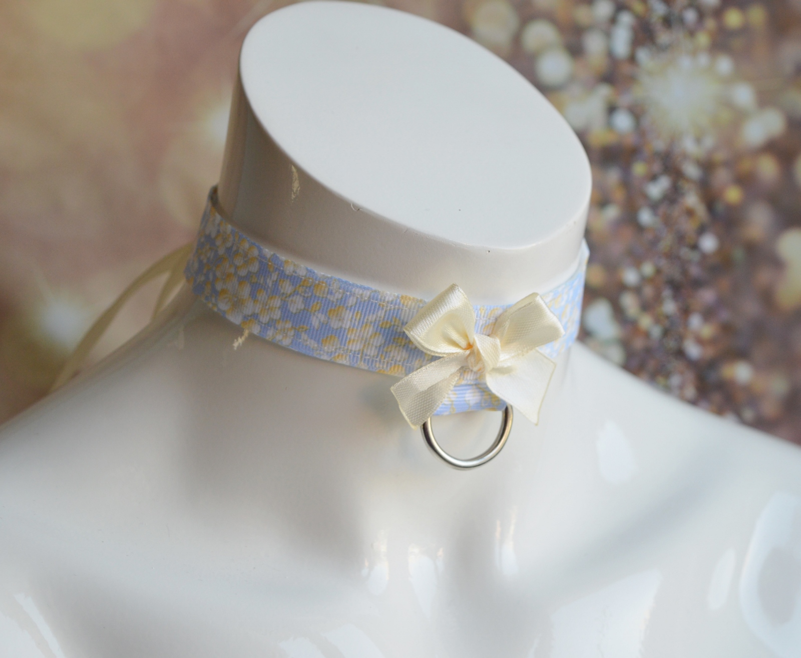 Made to Oder - Kitten play collar - Lolla - bdsmproof ddlg cgl princess fairy kei kawaii cute neko lolita pet pastel choker neko Nekollars - Image 4