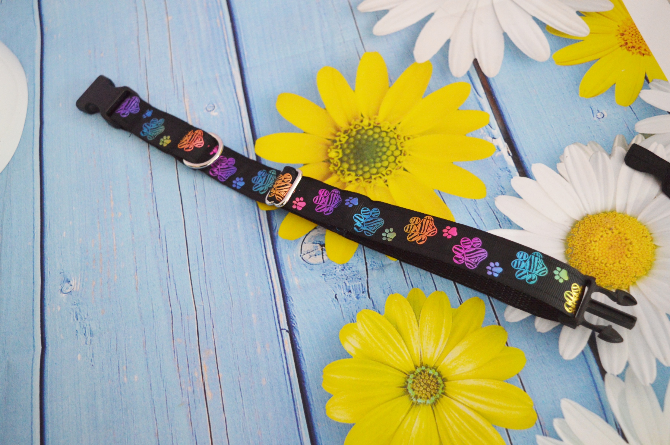 Made to Order - Kitten play buckle collar - Neon Paw - daddy kink pet play collar for kittenplay - Image 11