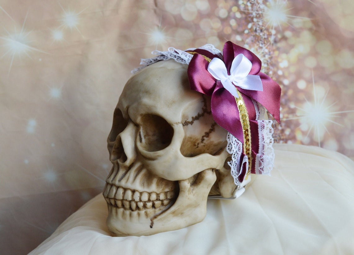Goth Lolita headband - Carmili