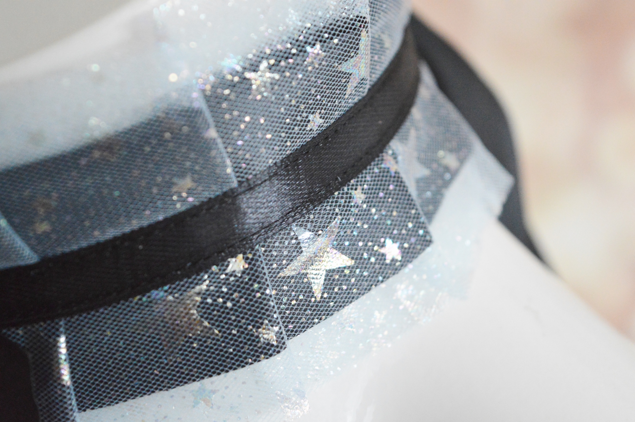 Premade Gothic collar - Star of Night - handmade goth lolita gear by Nekollars - Image 9