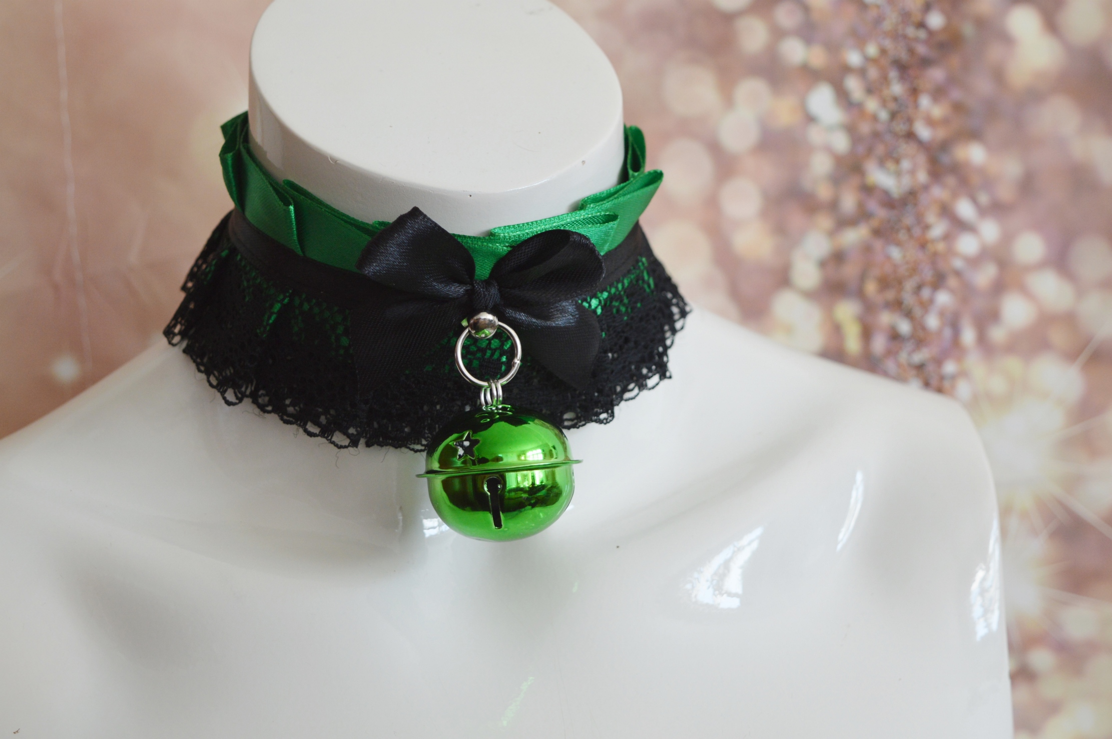 Gothic kitty choker - Loki Princess