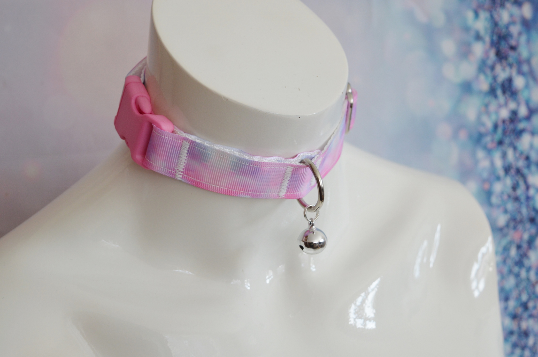 Pet play buckle collar - Sweet Nebula