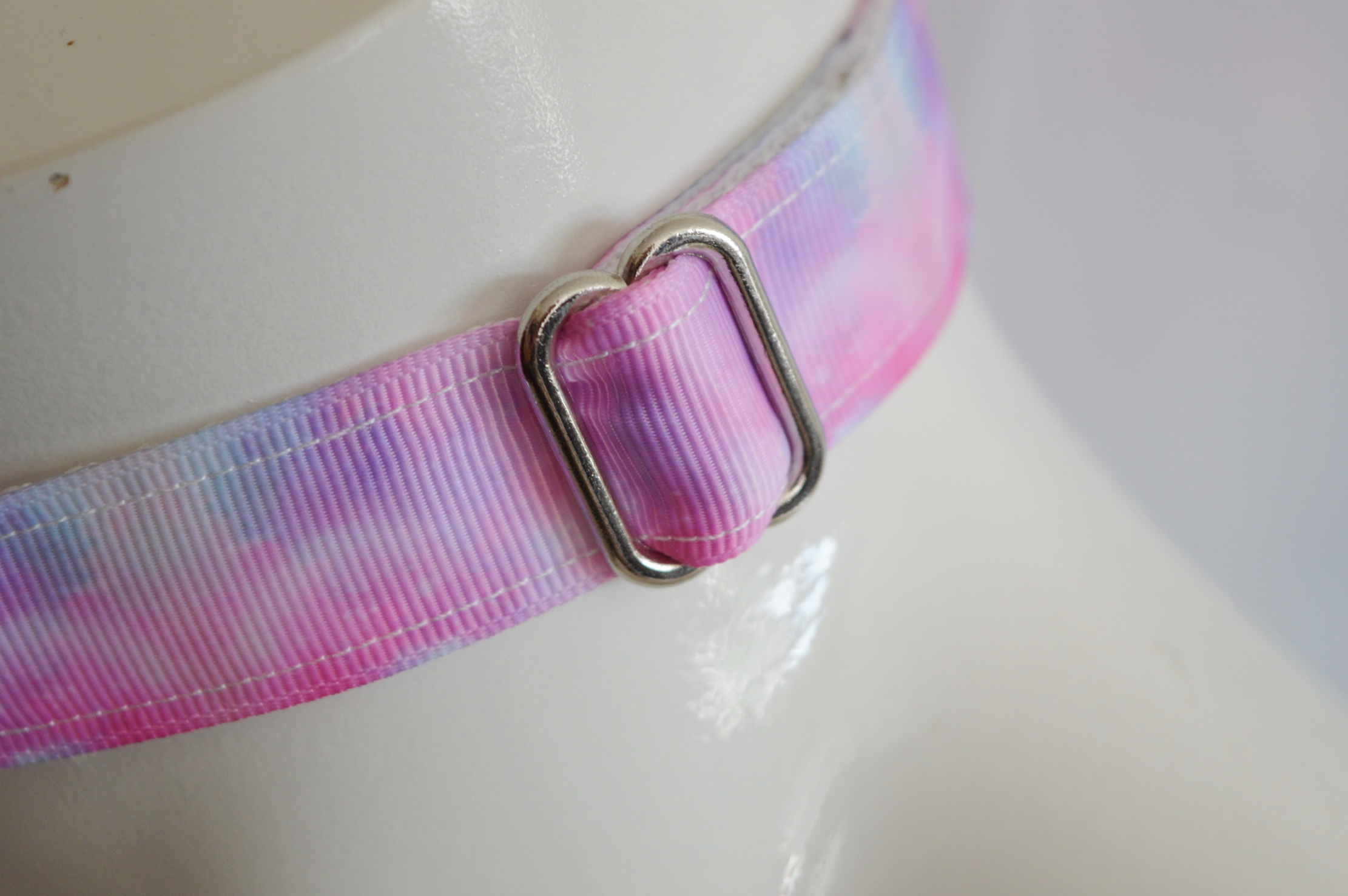 Made to Order - Pet play buckle collar - Sweet Nebula - bdsm proof daddy kink sturdy kitten collar for kittenplay - Image 4