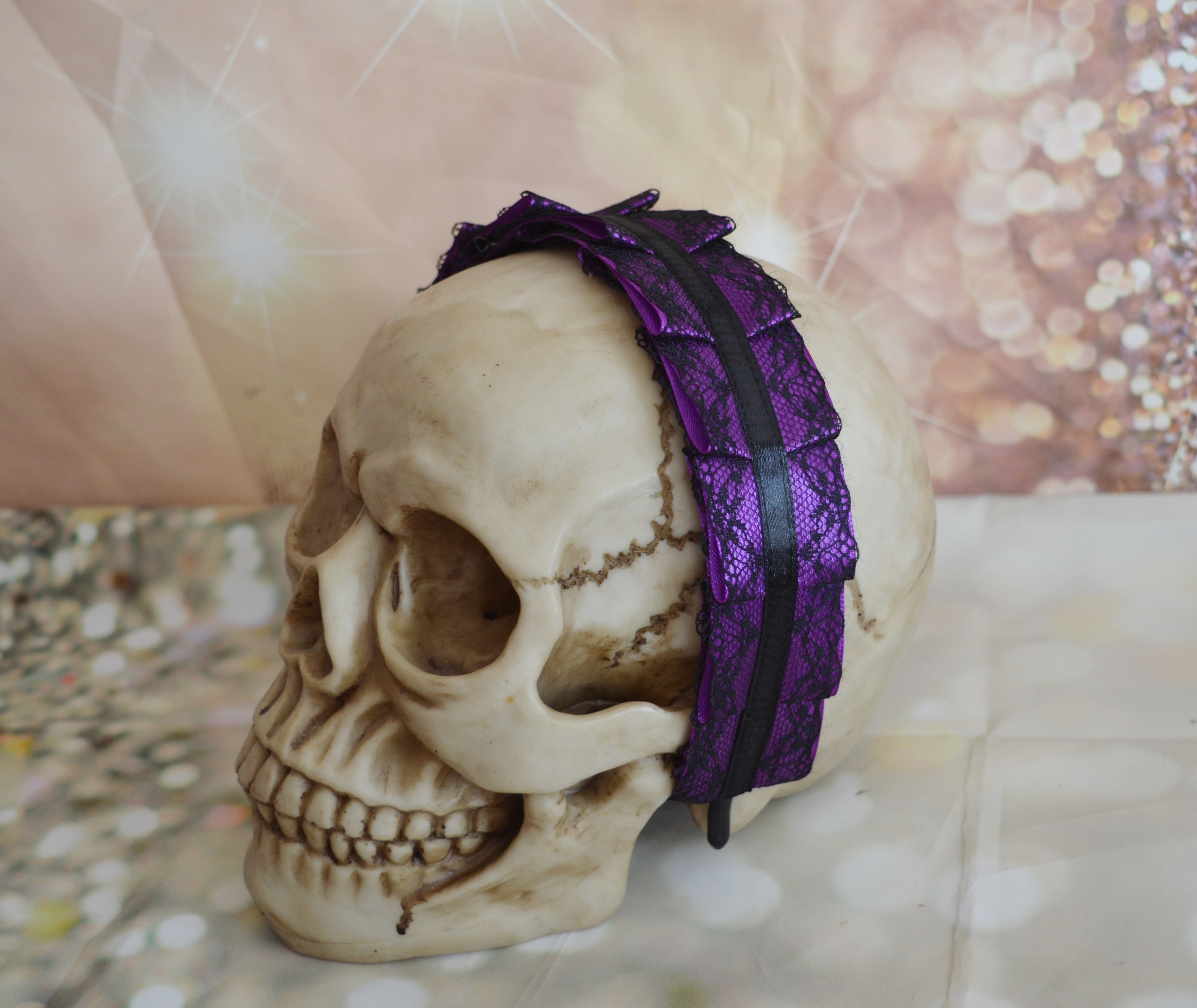 Gothic Lolita headband - Desmene