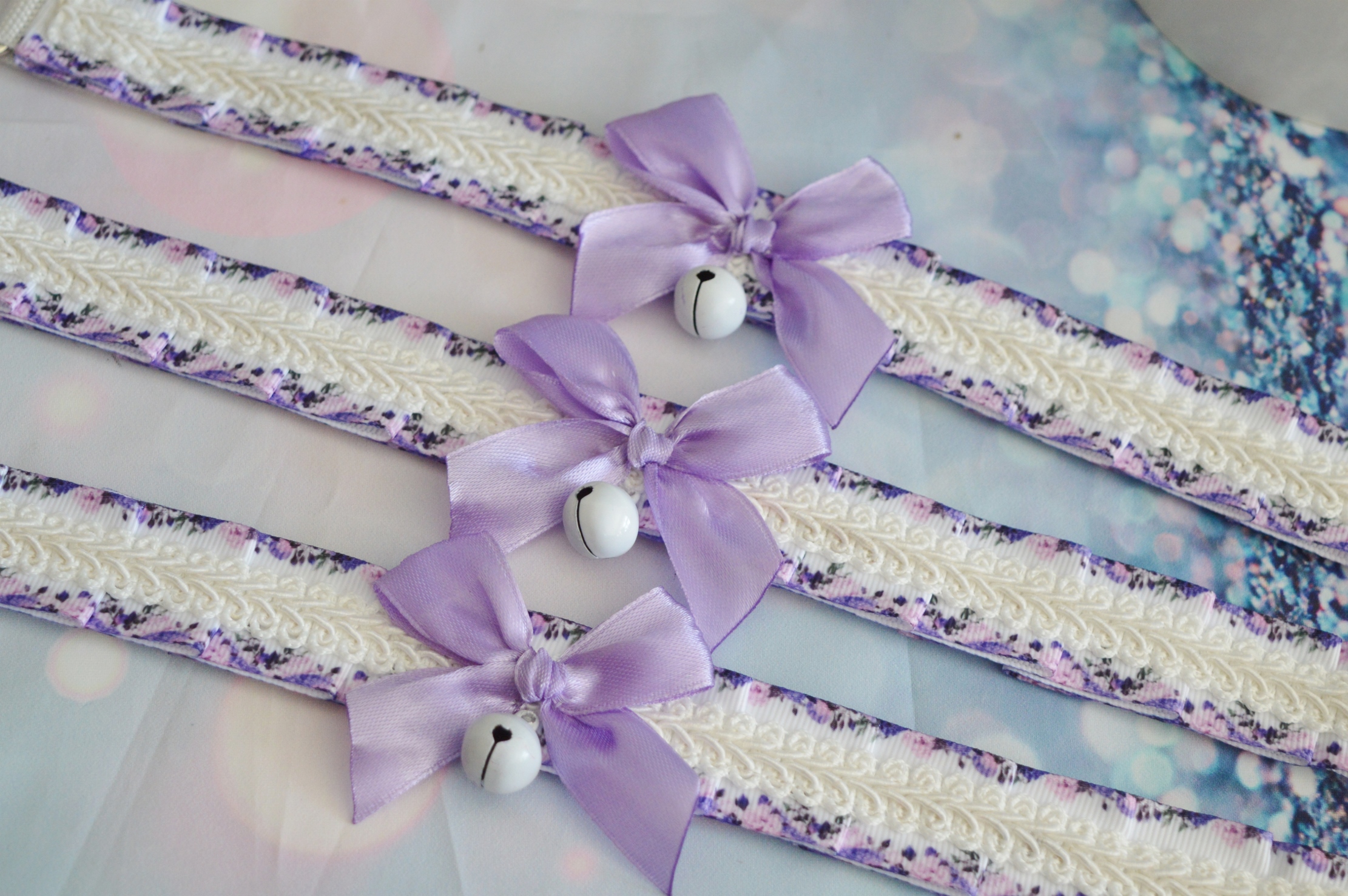 Premade Kittenplay day collar - Levandia - ddlg mdlg cgl princess choker by Nekollars - Image 4