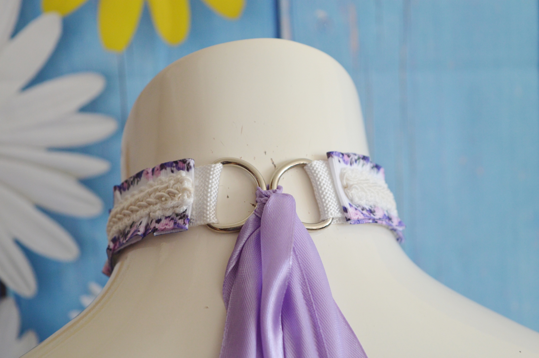 Premade Kittenplay day collar - Levandia - ddlg mdlg cgl princess choker by Nekollars - Image 11
